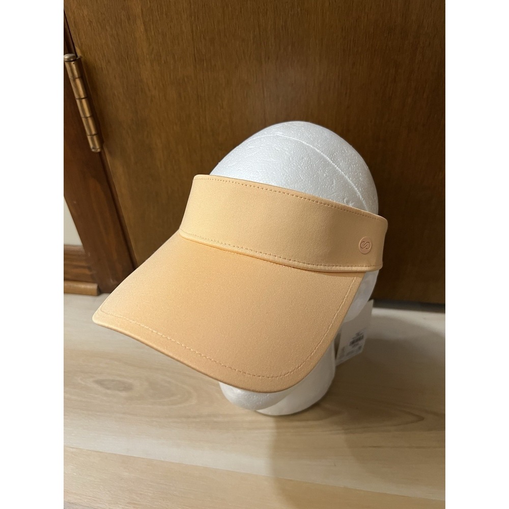NWT CALIA Golf Women's Sport Visor One Size Peach Sherbet Tennis